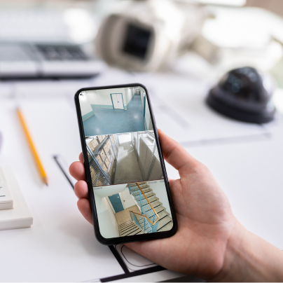 Atlanta security camera feed on cell phone